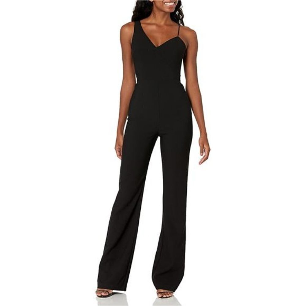 LIKELY Kendra Sleeveless Asymmetric Jumpsuit- Size 4‎